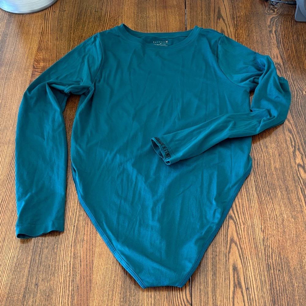Savage X Fenty Teal Body Suit